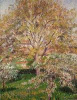 Pissarro, Camille - Walnut and Apple Trees in Bloom, Eragny